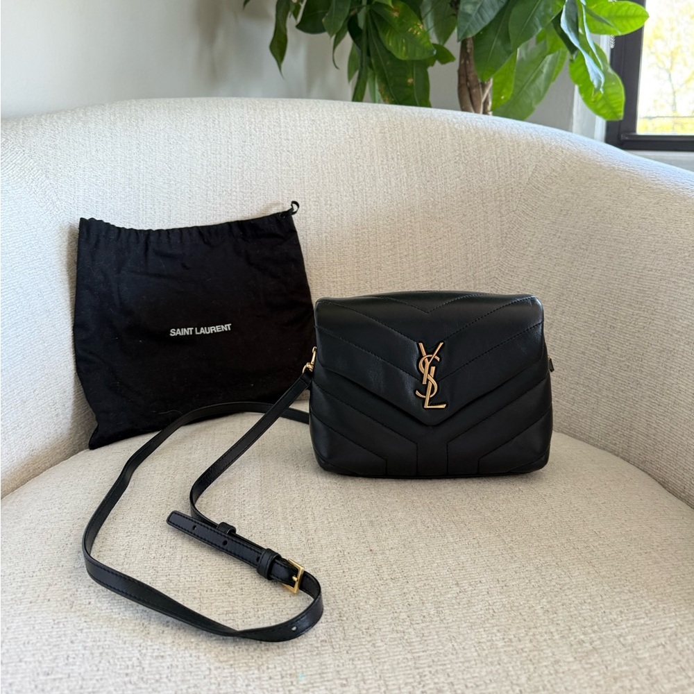 YSL Toy LouLou in quilted leather